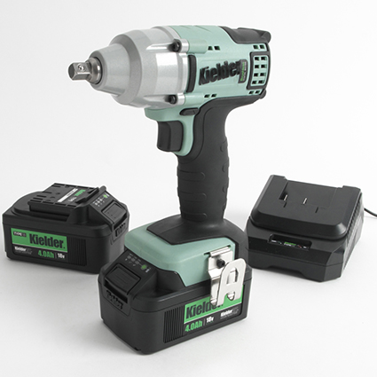 Kielder 18v 3/8 Impact Wrench 2 x 4.0Ah Li-Ion